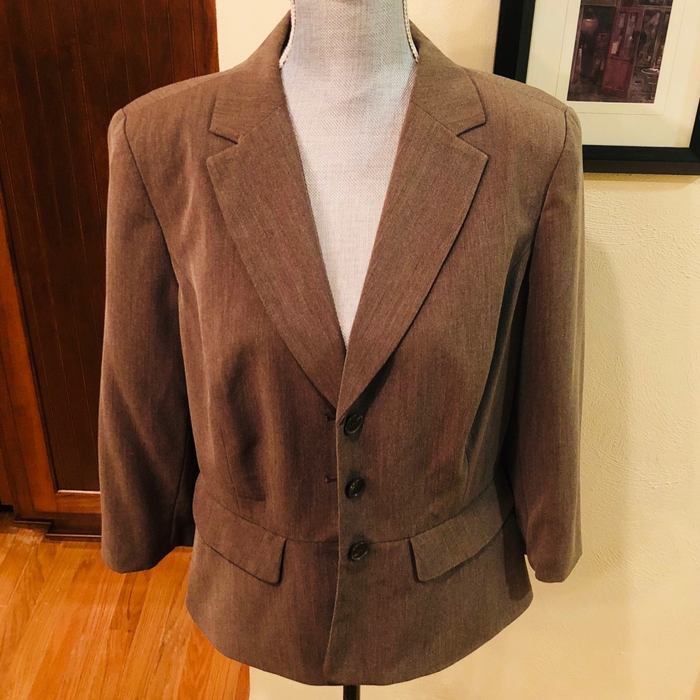 NWT Worthington Espresso Blazer